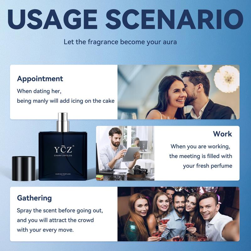 YCZ™ Midnight Marine Perfume-Luxury